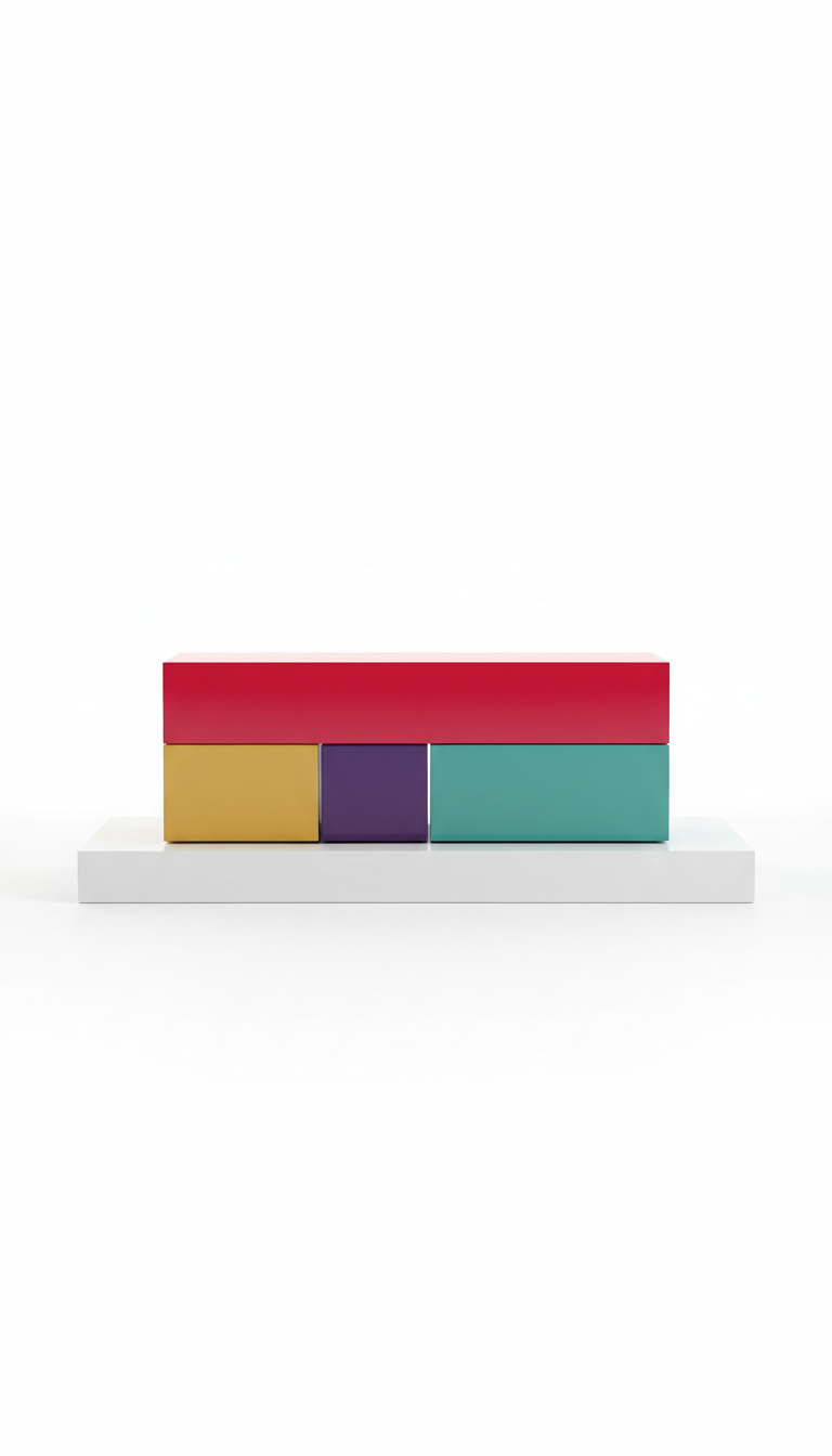 Lacquered Modular Coffee Table